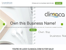 Tablet Screenshot of climaca.com